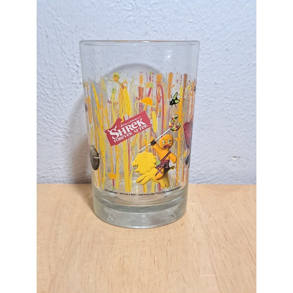 Vintage McDonald's Forever After Puss In Boots Collectors Glass
